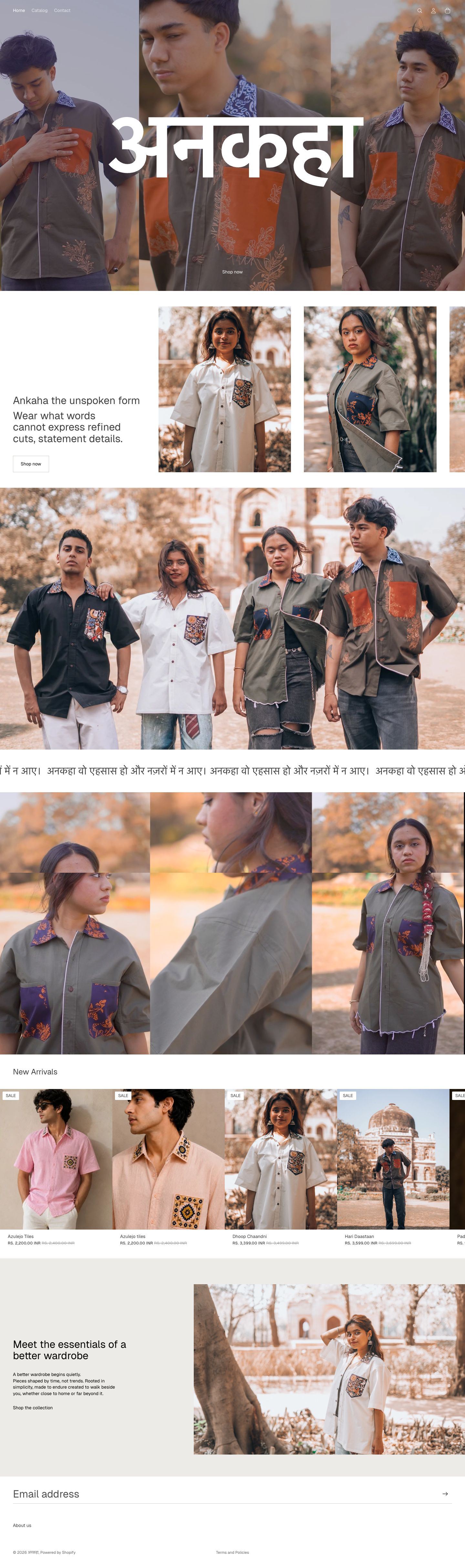 Ankhaa — अनकहा website